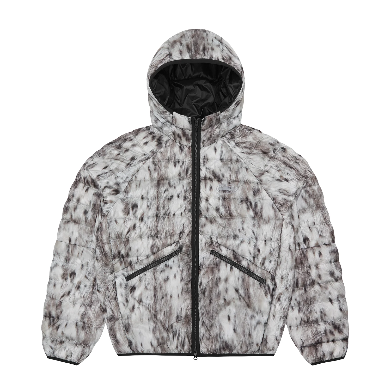 Corteiz Elitework Micro Puff Jacket Faux Fur