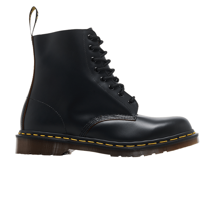Dr. Martens 1460 Vintage Made In England Lace Up Boot Black Quilon