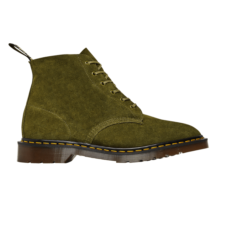 Dr. Martens 101 Suede Ankle Boot Green Desert Oasis