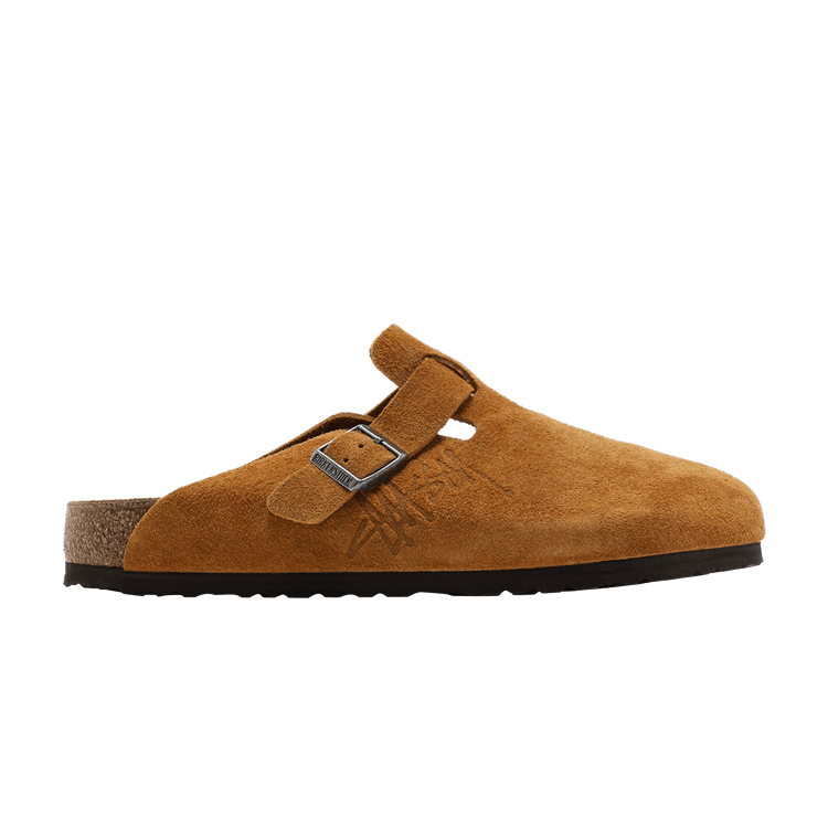 Birkenstock Boston Clog Stussy Caramel (2021)