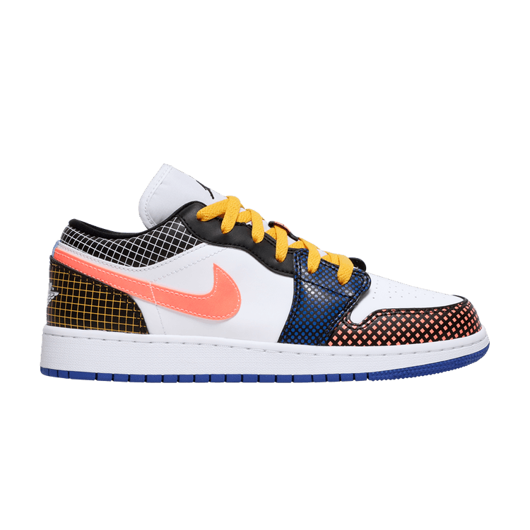 Jordan 1 Low MMD Multi-Color Grid (GS)