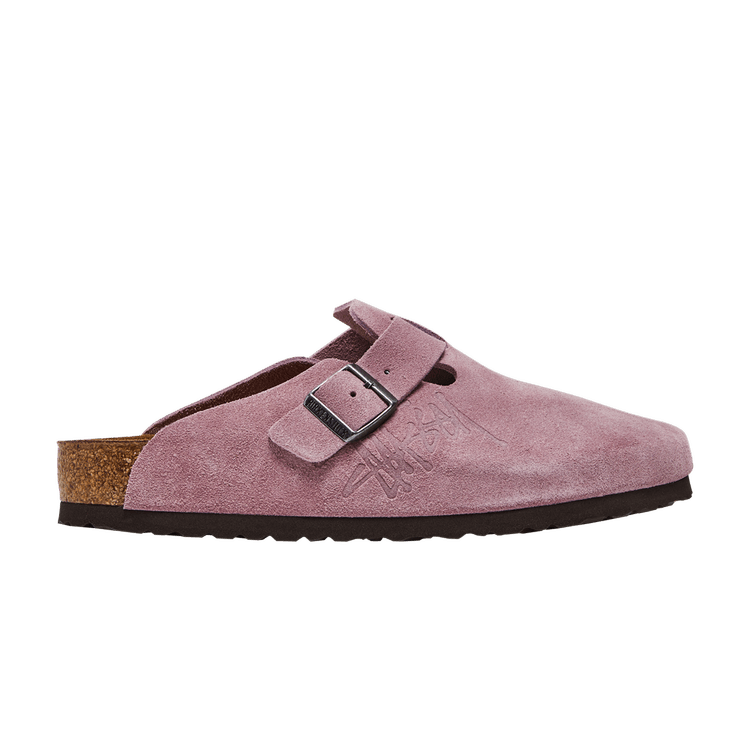 Birkenstock Boston Clog Stussy Dusty Pink (2021)
