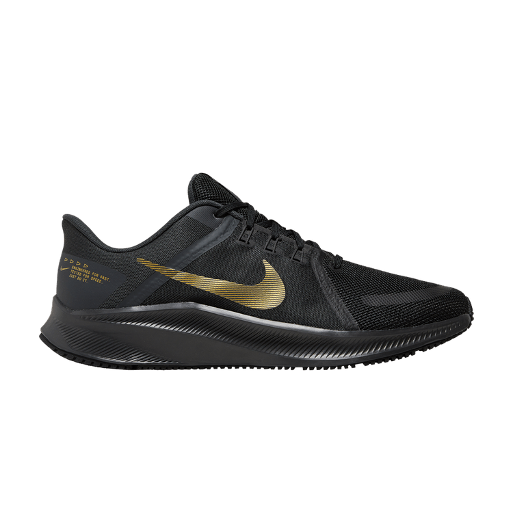 Nike Quest 4 Black Metallic Gold