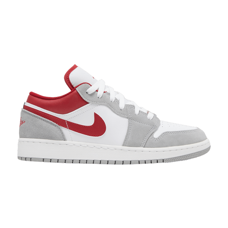 Jordan 1 Low SE Smoke Grey Gym Red (GS)