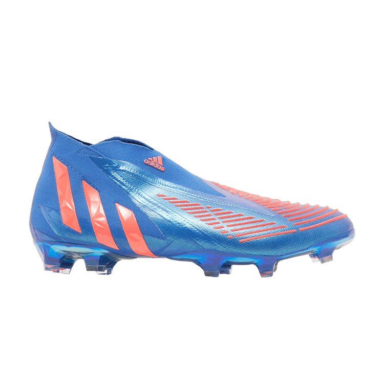 adidas Predator Edge+ FG Hi-Res Blue Turbo