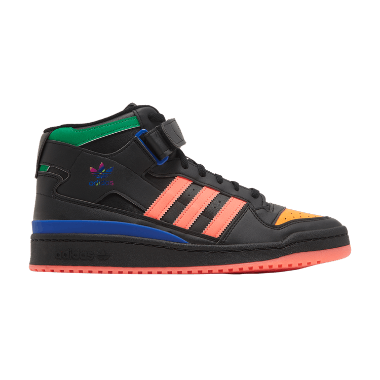 adidas Forum Mid Core Black Multicolor