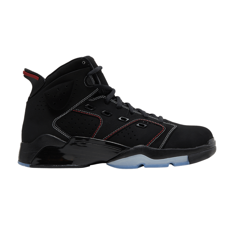 Jordan 6-17-23 Black White Red Contrast Stitching