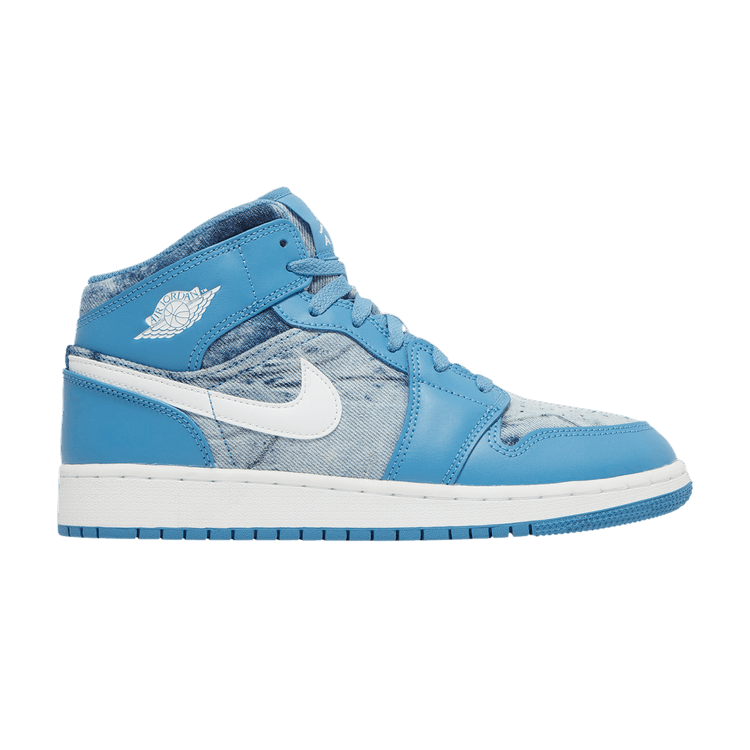 Jordan 1 Mid Washed Denim (GS)
