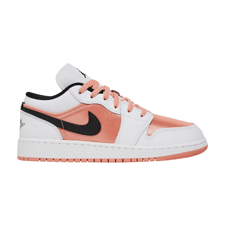 Jordan 1 Low White Light Madder Root (GS)