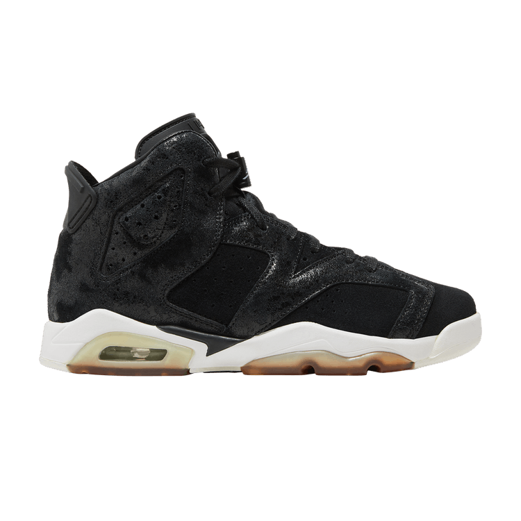 Jordan 6 Retro Heiress Black Suede (GS)