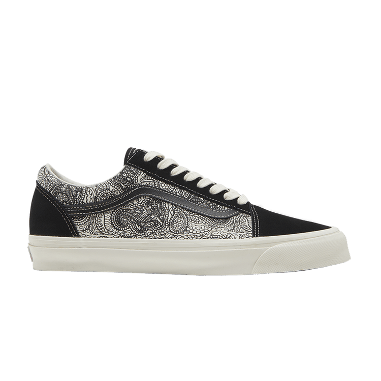 Vans Vault Old Skool Black White Paisley
