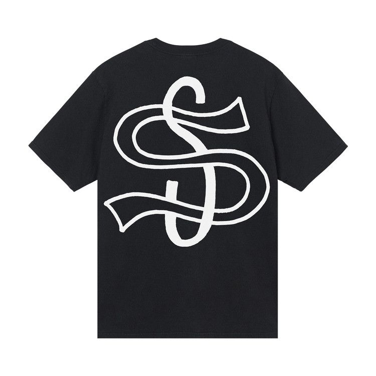 Stussy Big League Pigment Dyed Tee Black