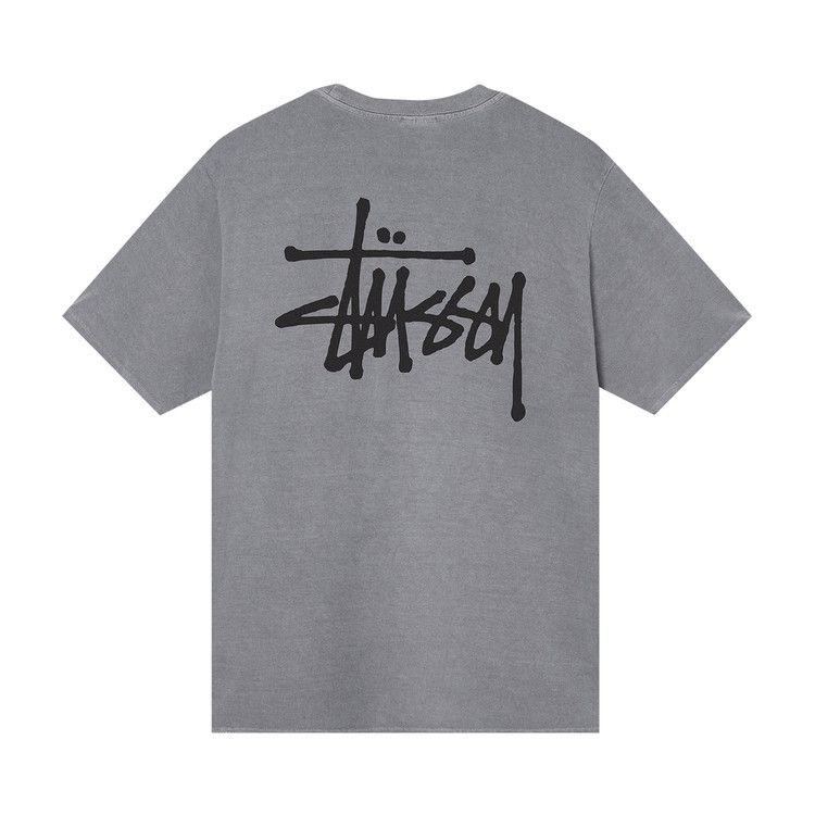 Stussy Basic Pigment Dyed Tee Grey