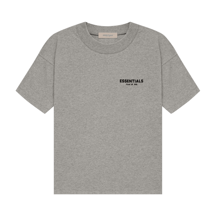 Fear of God Essentials Tee 'Dark Oatmeal' - Side Kicks