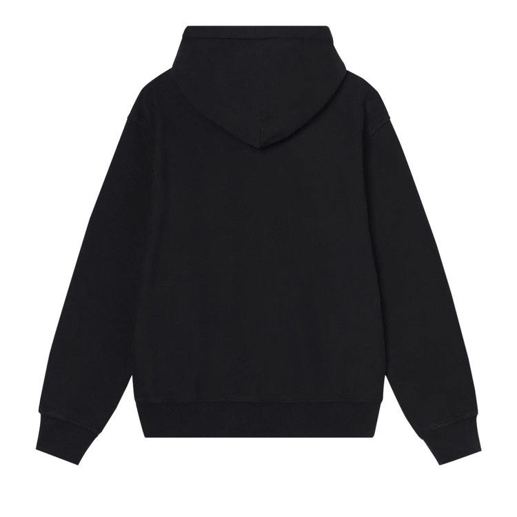 Stussy Basic Applique Hoodie Black