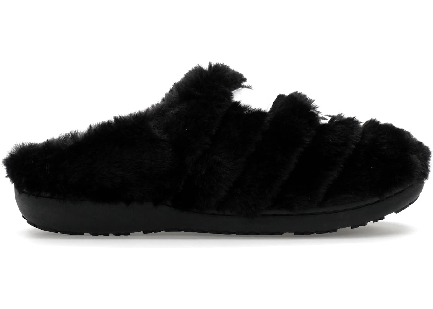 A Bathing Ape Ape Head Puffer Sandals Subu Black