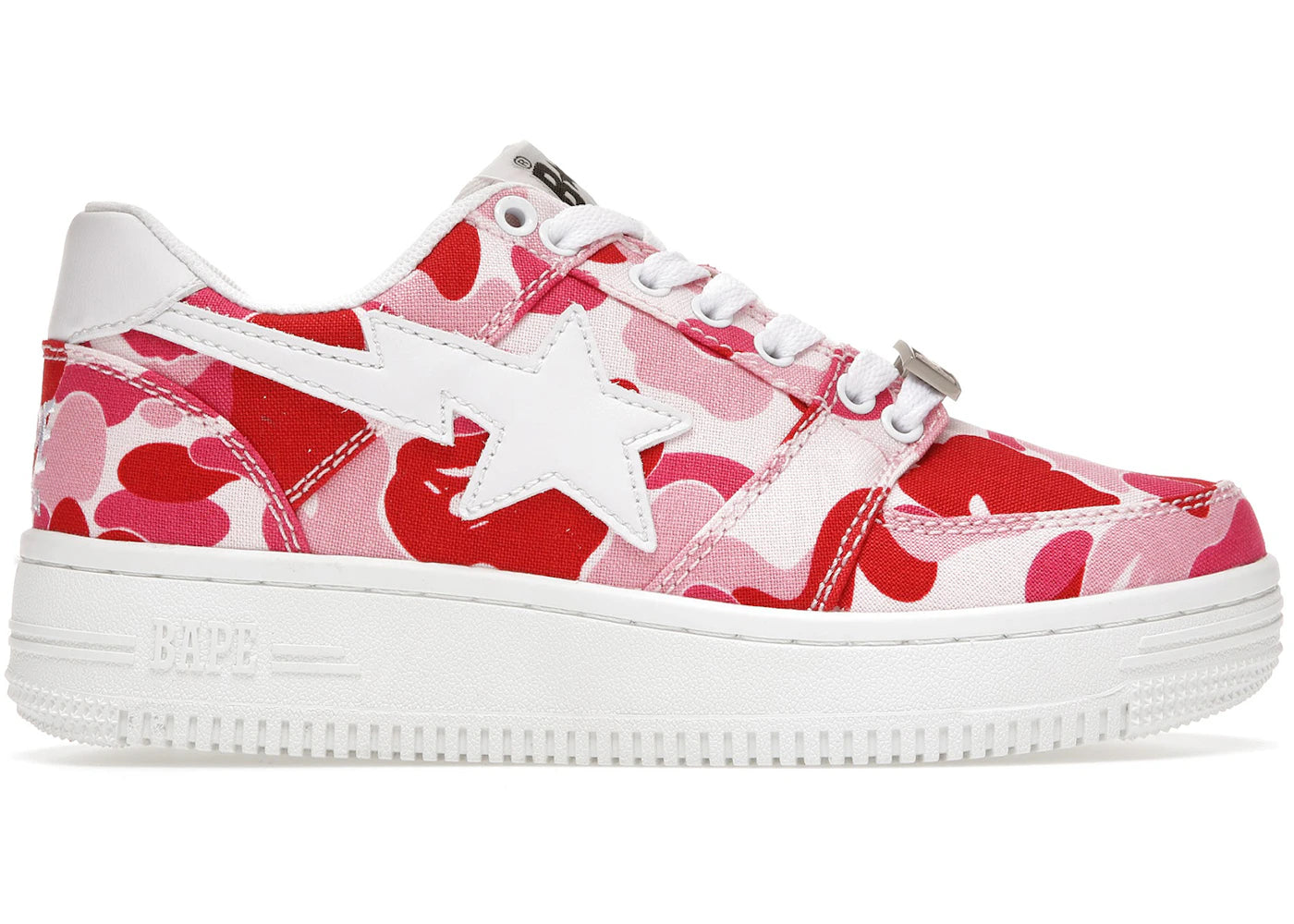 A Bathing Ape Bape Sta Low ABC Camo 20th Anniversary Pink
