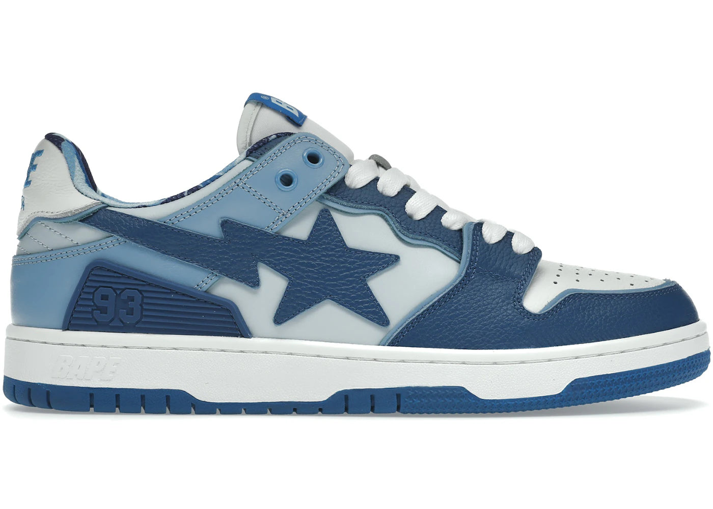 A Bathing Ape Bape SK8 Sta ABC Camo Blue (2022)