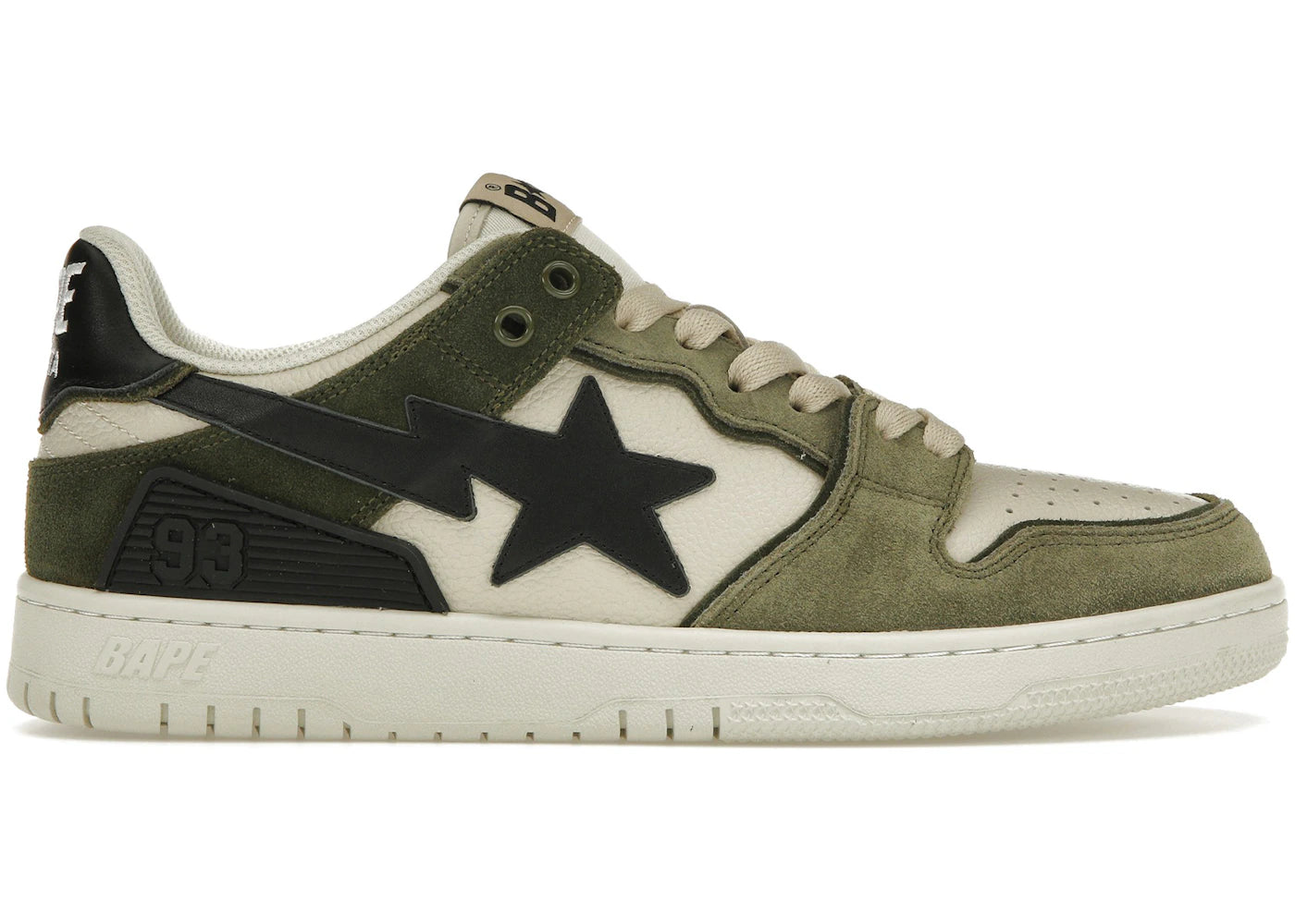 A Bathing Ape Bape SK8 Sta Olive (2022)