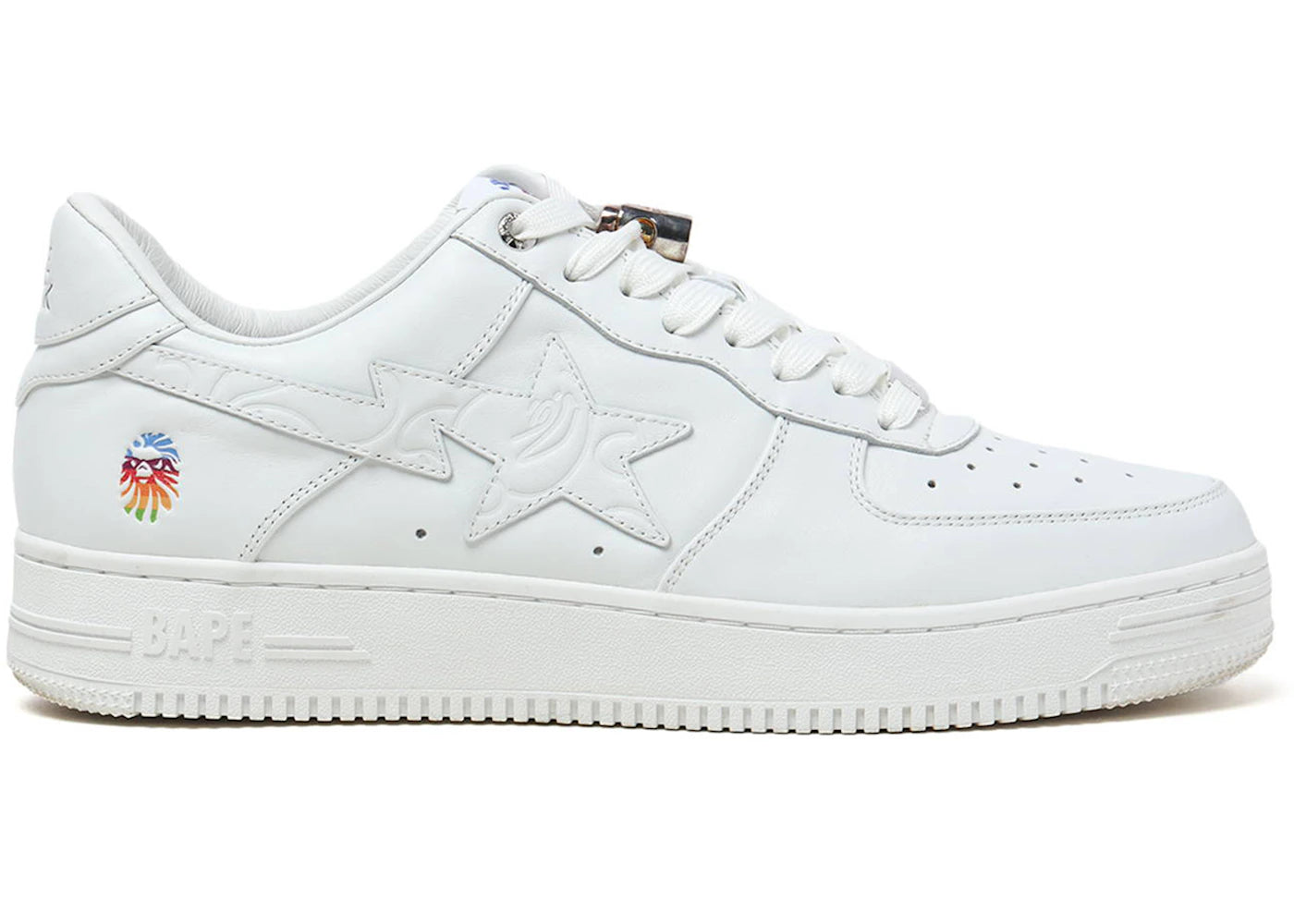 A Bathing Ape Bape Sta Bape Black Rainbow Cream