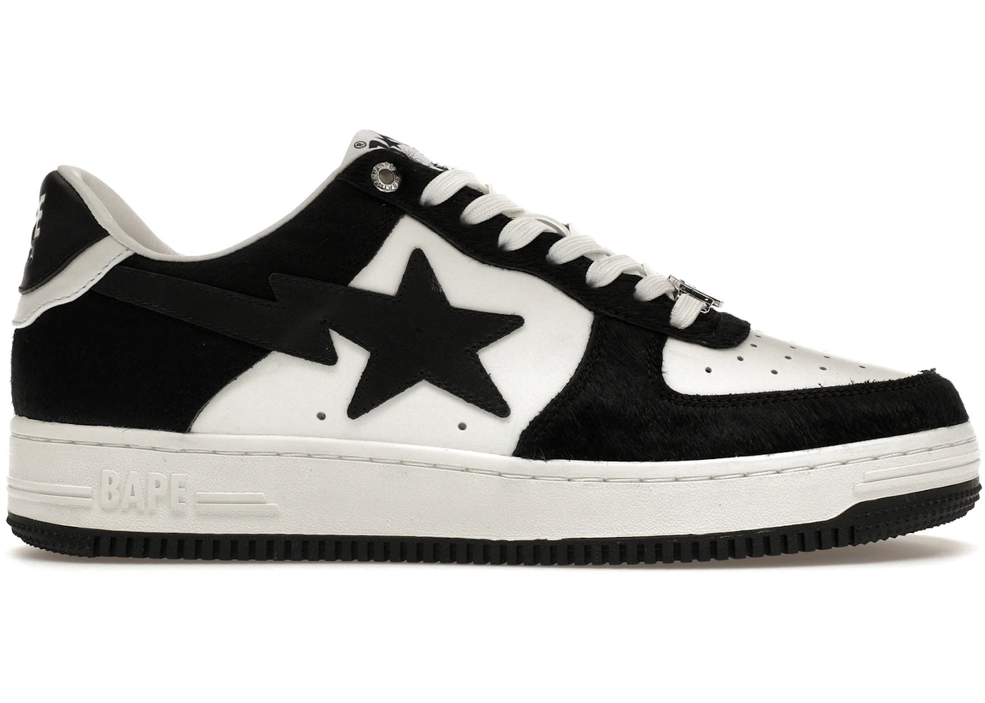 A Bathing Ape Bape Sta Black Calf Hair