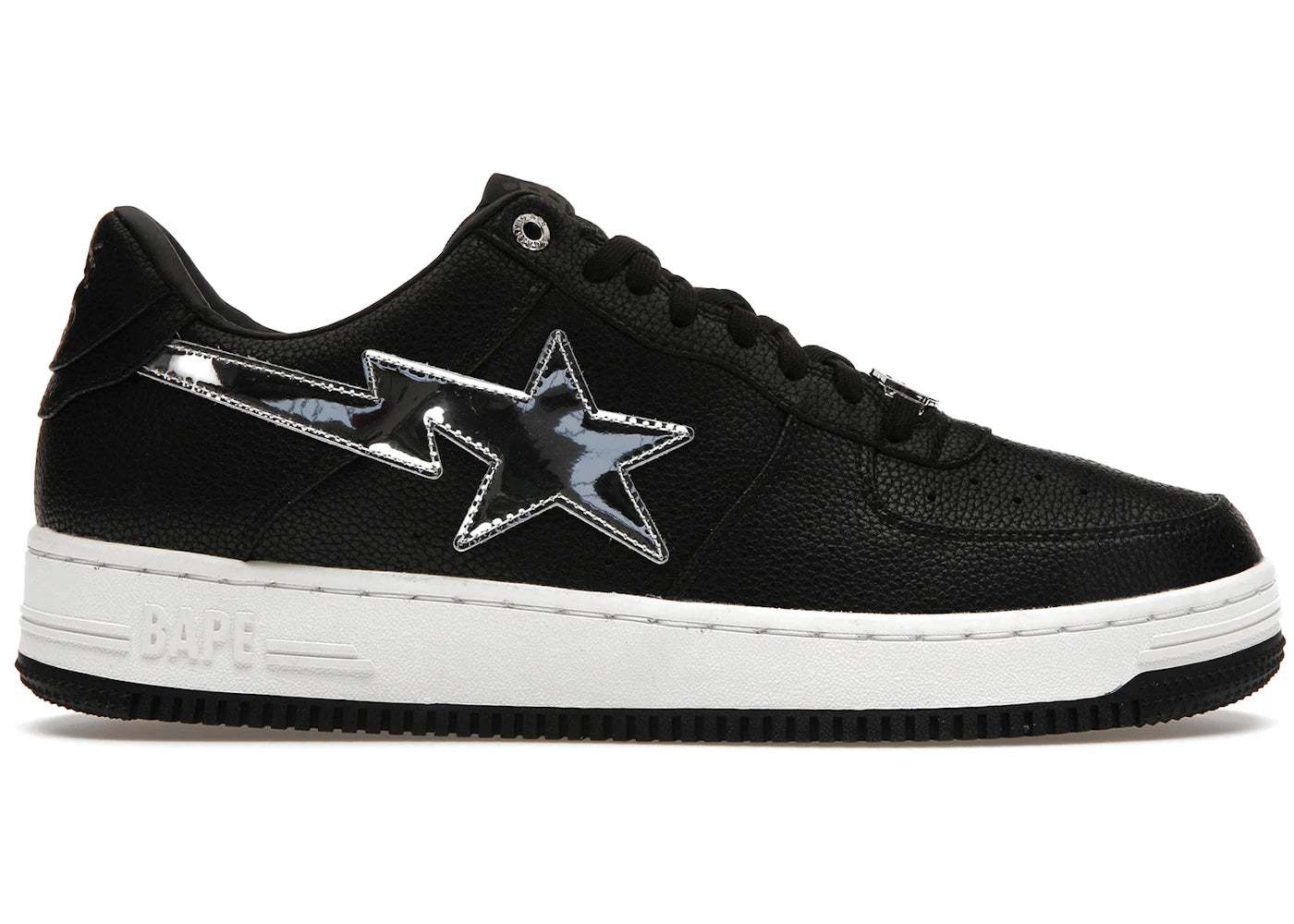 A Bathing Ape Bape Sta Black Silver (2023)