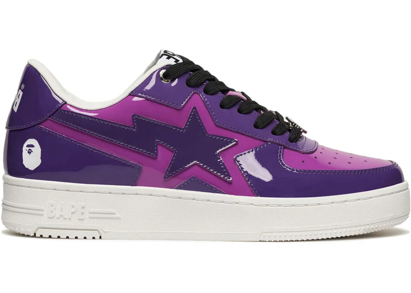 A Bathing Ape Bape Sta Icon M2 Purple
