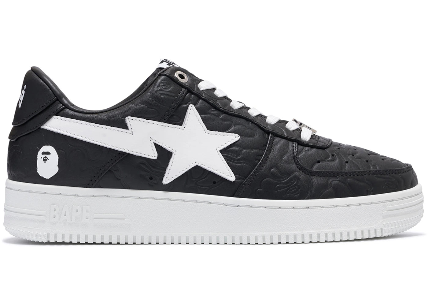 A Bathing Ape Bape Sta Low #3 Line Camo Black