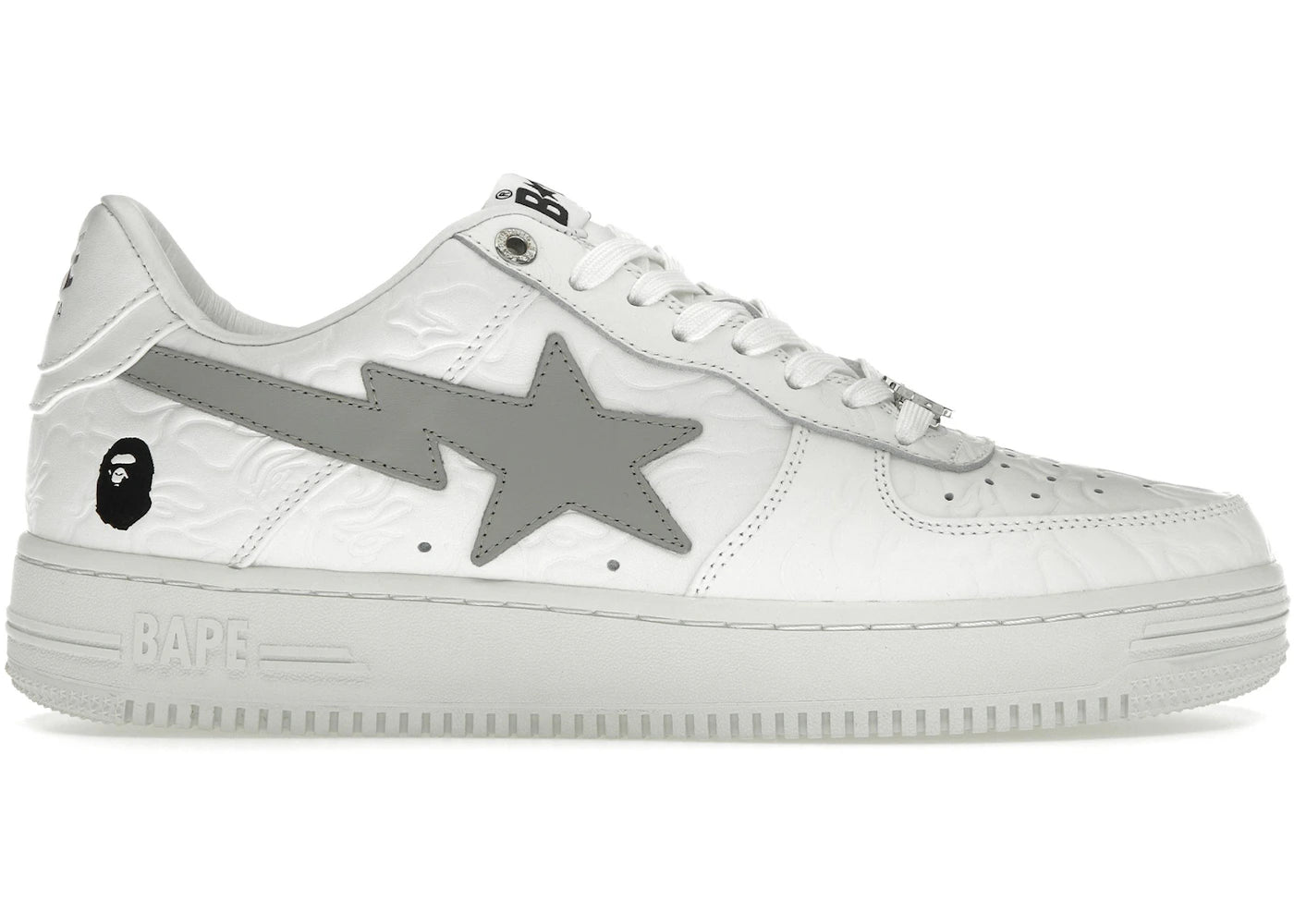 A Bathing Ape Bape Sta Low #3 Line Camo White