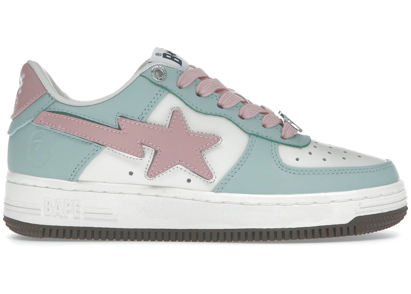A Bathing Ape Bape Sta Low #4 Green Blue Pink