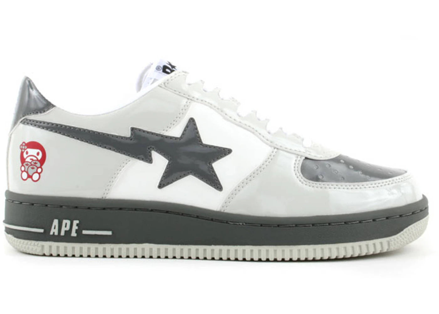 A Bathing Ape Bape Sta Low Baby Milo Grey