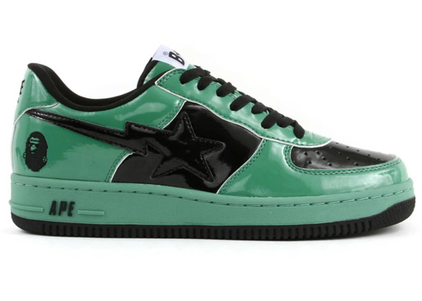 A Bathing Ape Bape Sta Low Halloween Green