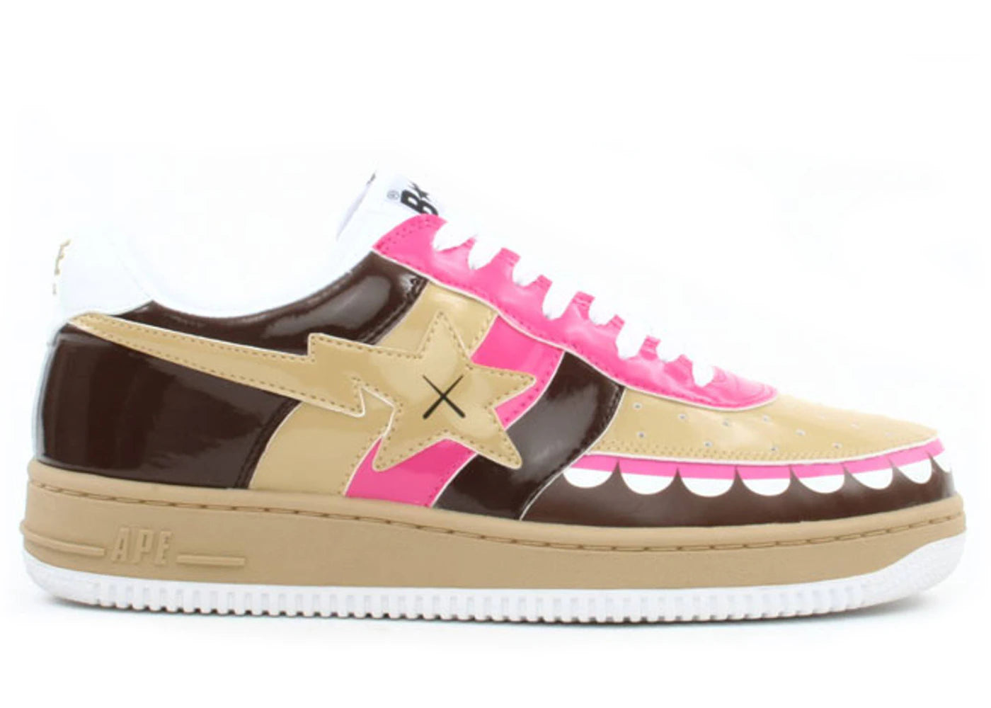 A Bathing Ape Bape Sta Low KAWS Chompers Coffee