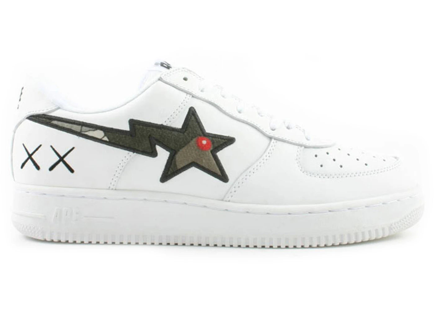 A Bathing Ape Bape Sta Low KAWS Gray Camo