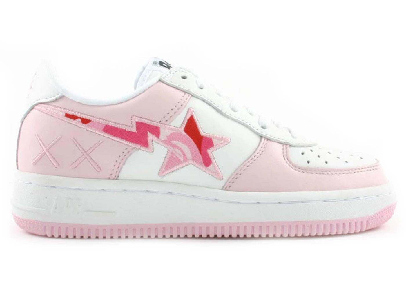 A Bathing Ape Bape Sta Low KAWS Pink Camo