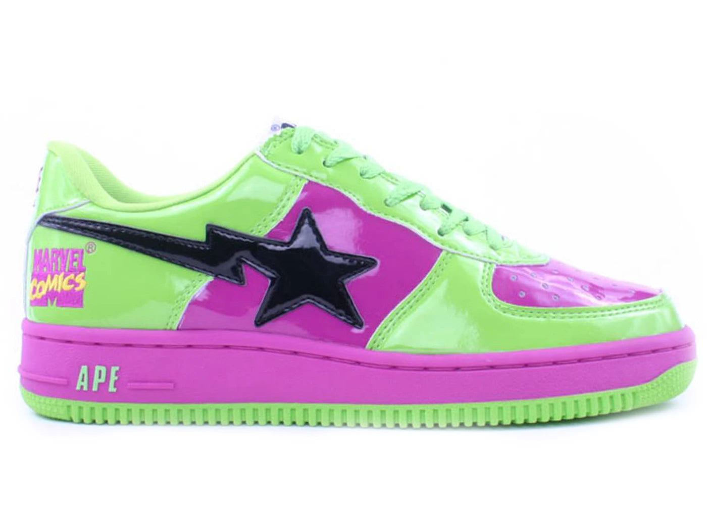 A Bathing Ape Bape Sta Low Marvel Comics Hulk