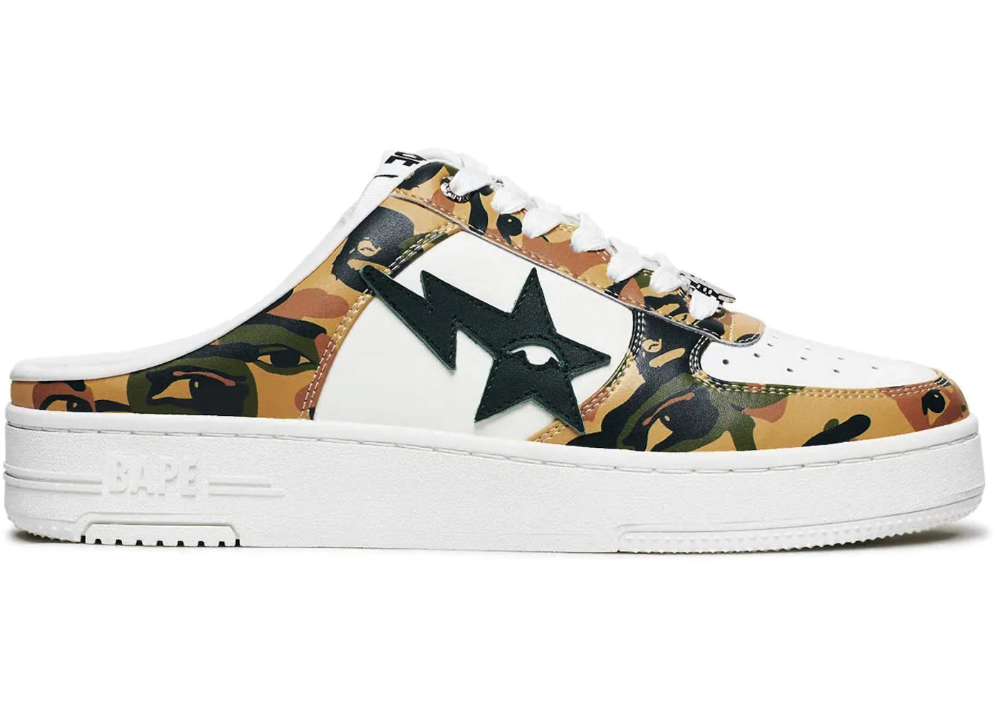 A Bathing Ape Bape Sta Mule KidSuper Green