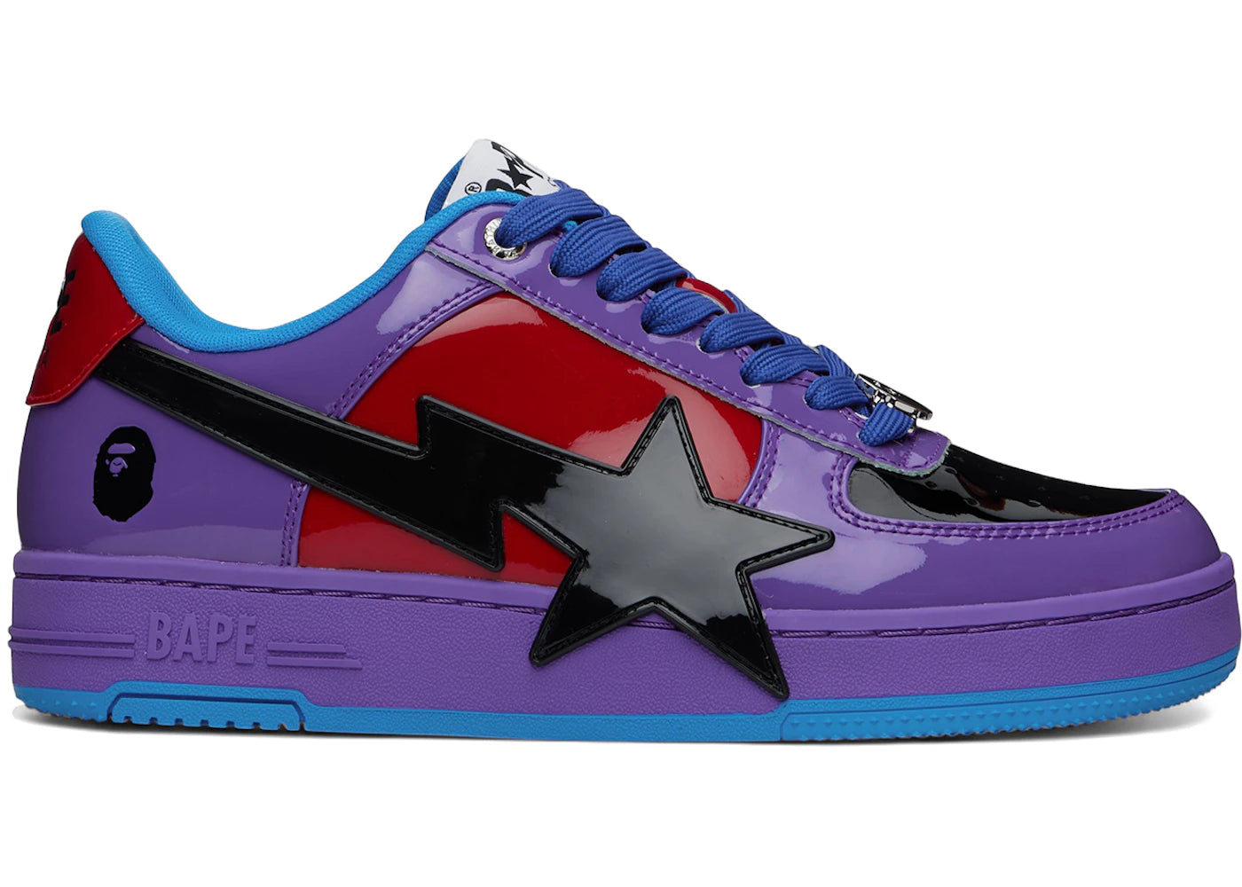 A Bathing Ape Bape Sta OS #1 M2 Purple Red