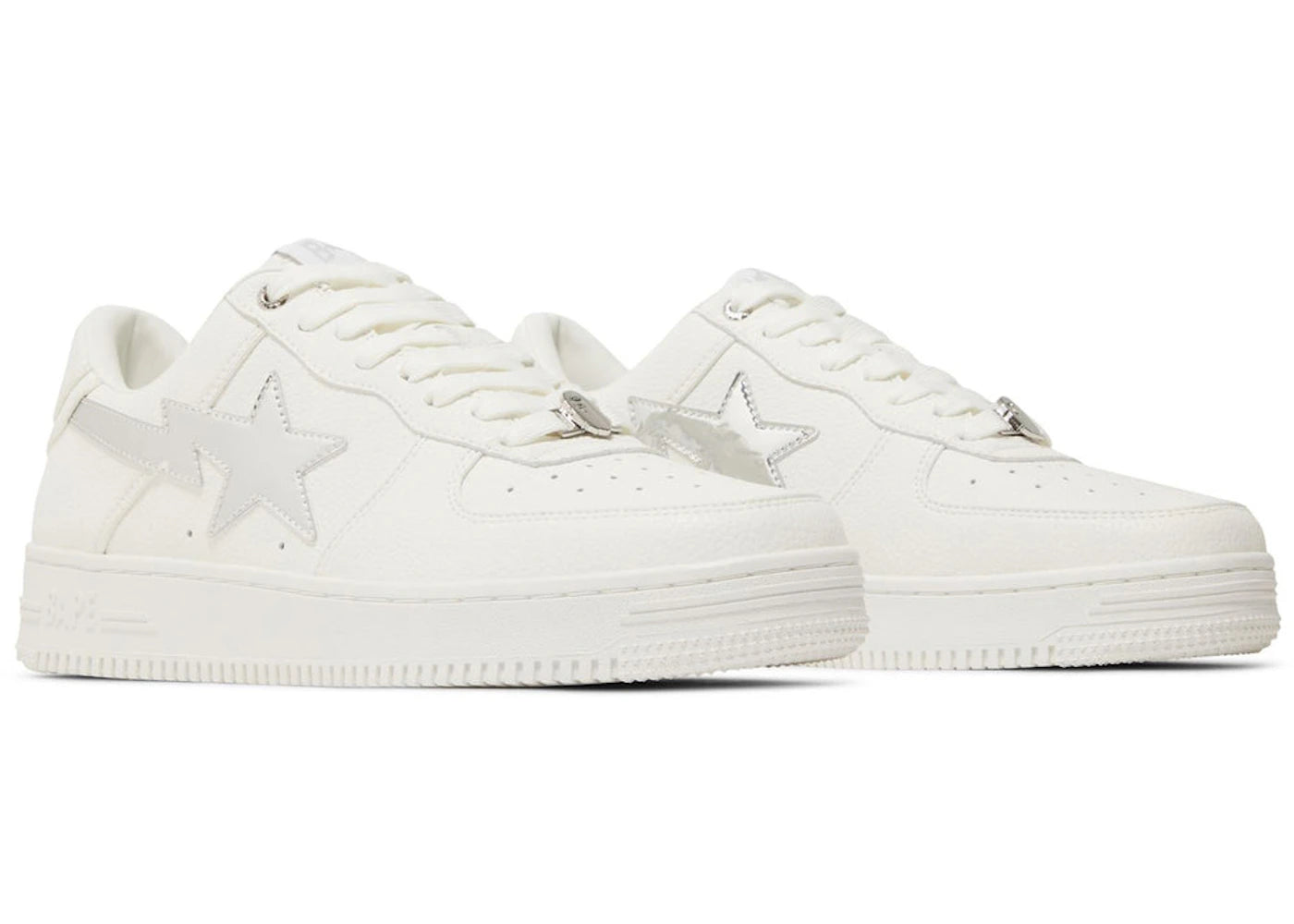 A Bathing Ape Bape Sta White Silver (2023)