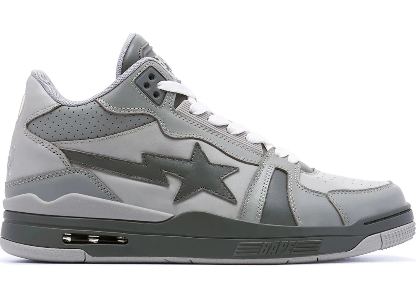 A Bathing Ape Clutch Sta Grey
