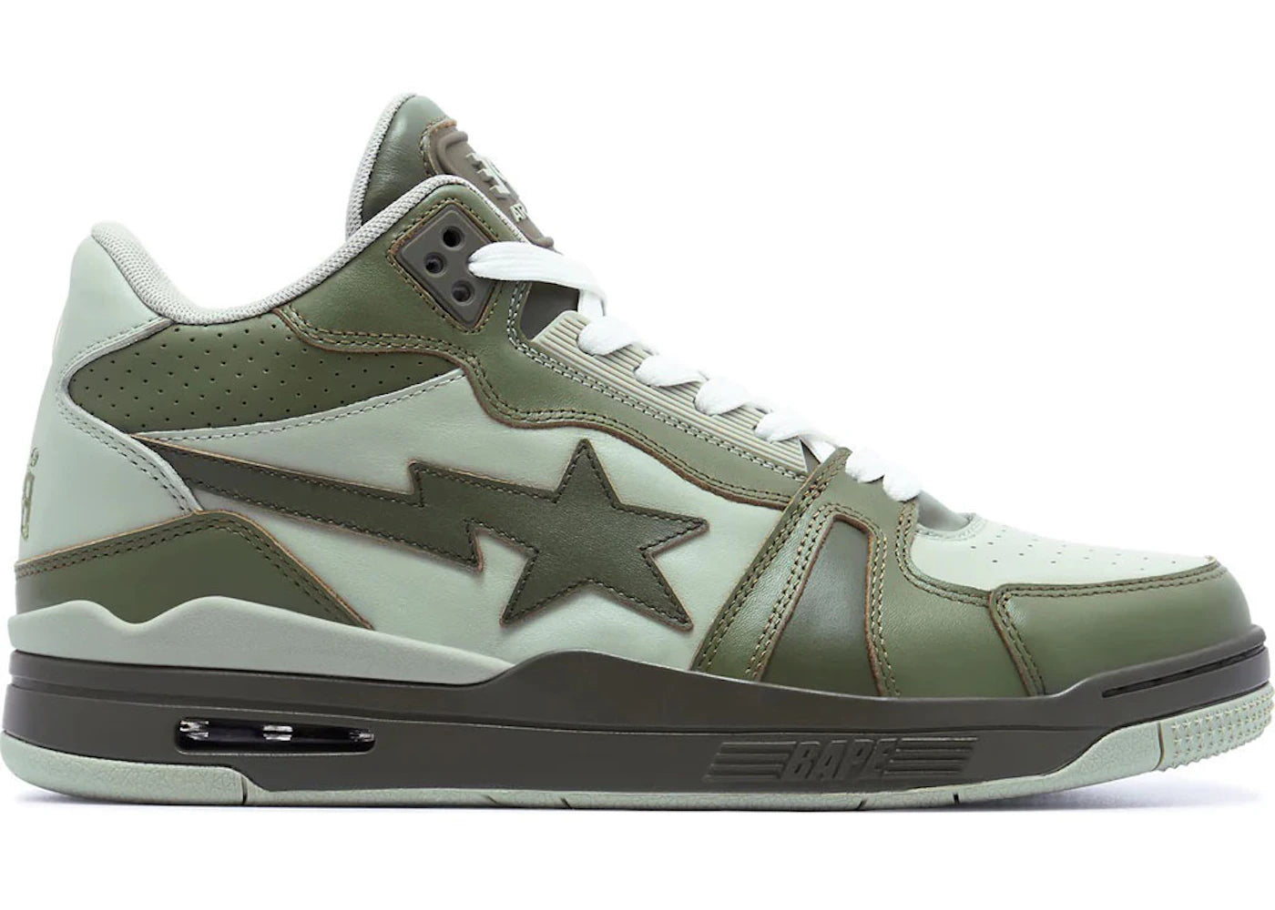 A Bathing Ape Clutch Sta Olive Drab