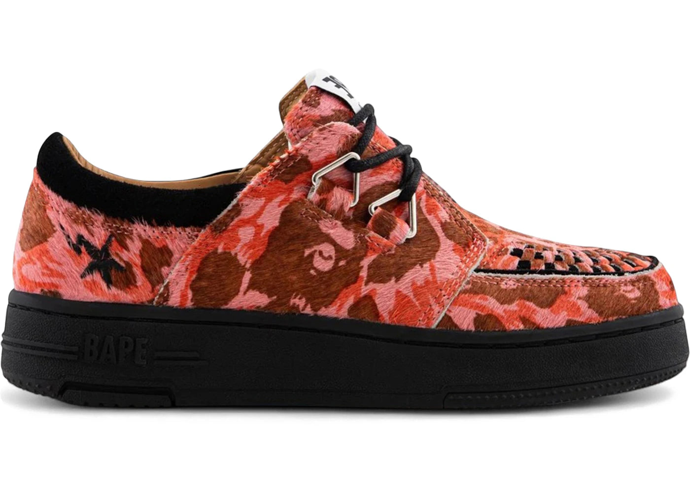 A Bathing Ape Creep Sta Pink Leopard Camo (Women's)