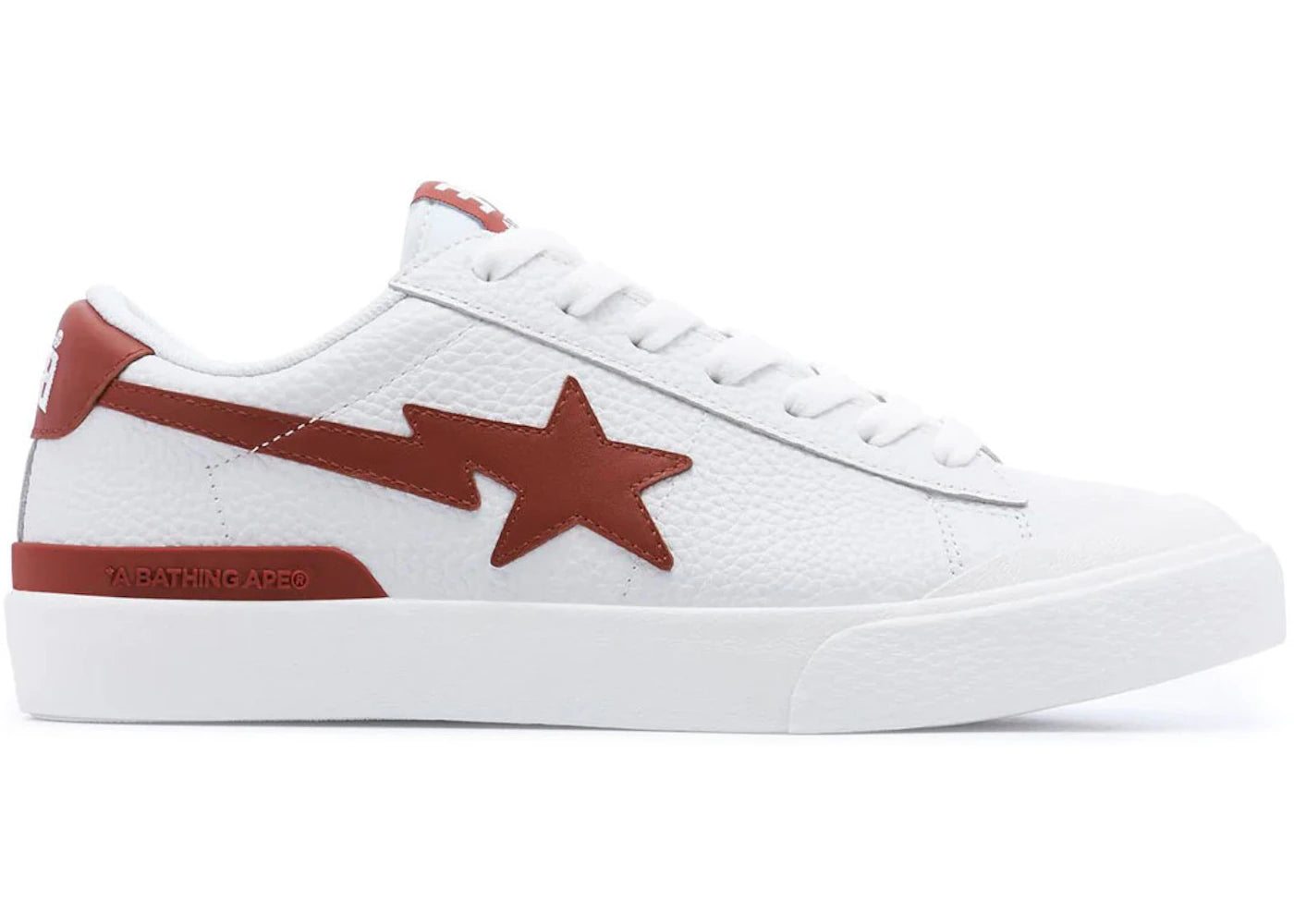 A Bathing Ape Mad Sta White Red