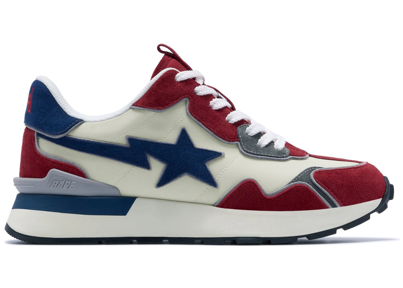 A Bathing Ape Road Sta Express Red Multi