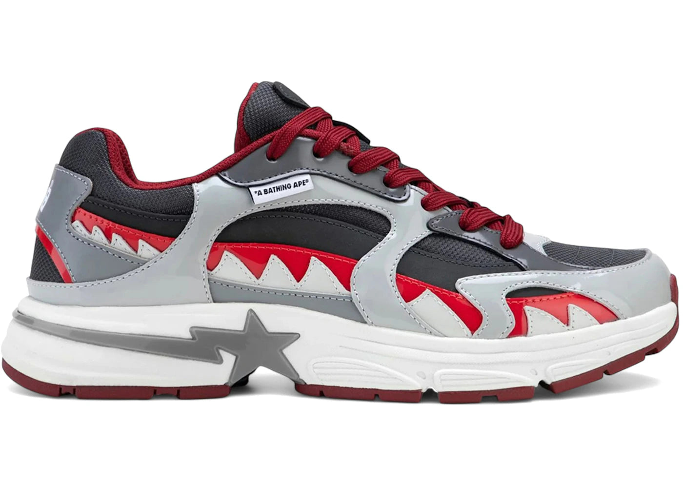 A Bathing Ape Shark Sta #3 Gray