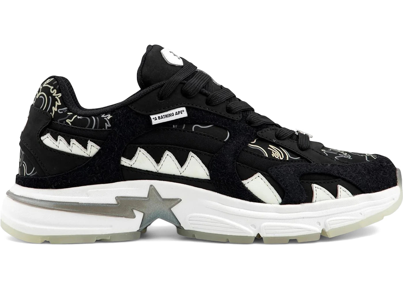 A Bathing Ape Shark Sta 88RISING Glow-in-the-Dark (Women's)