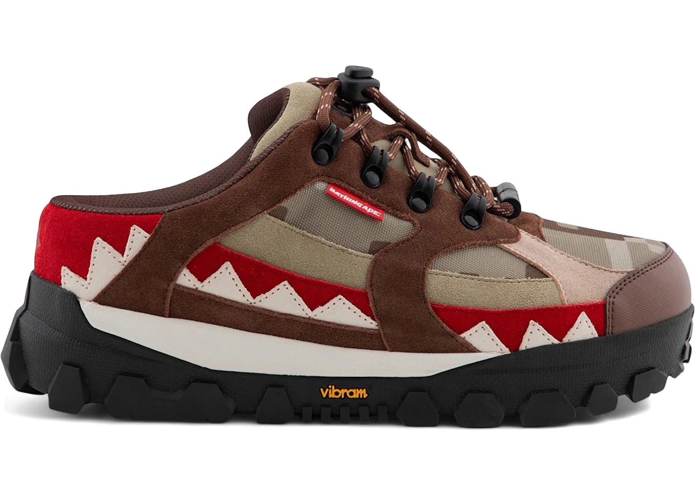 A Bathing Ape Show Clog Sta by Kazuki Kuraishi Beige