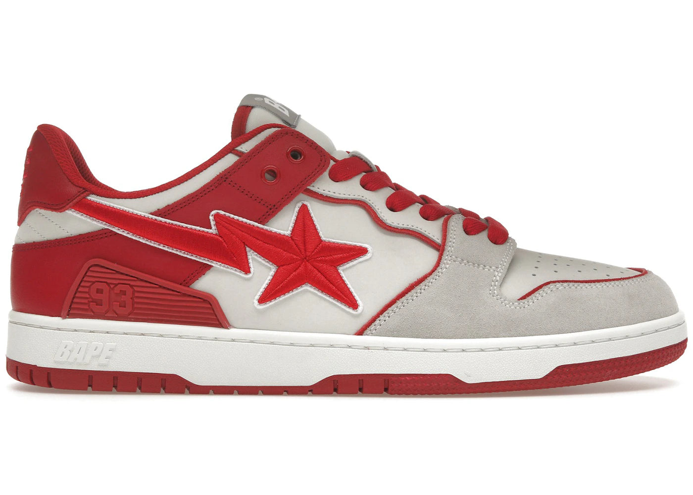 A Bathing Ape Sk8 Sta #5 Red
