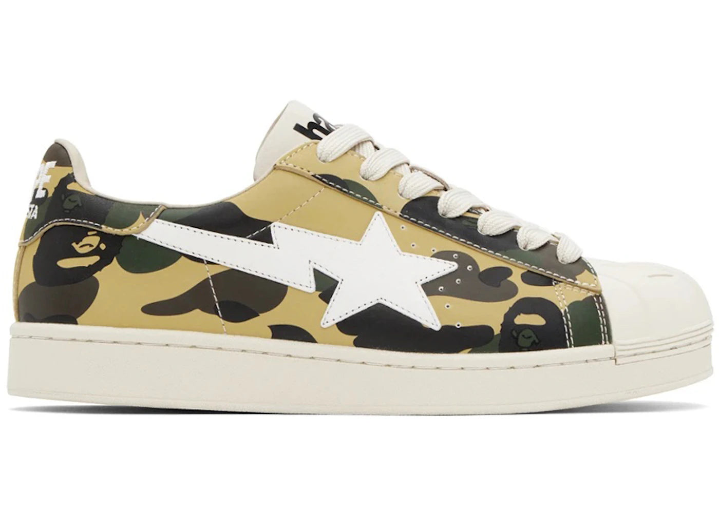 A Bathing Ape Skull Sta 1st Camo Yellow