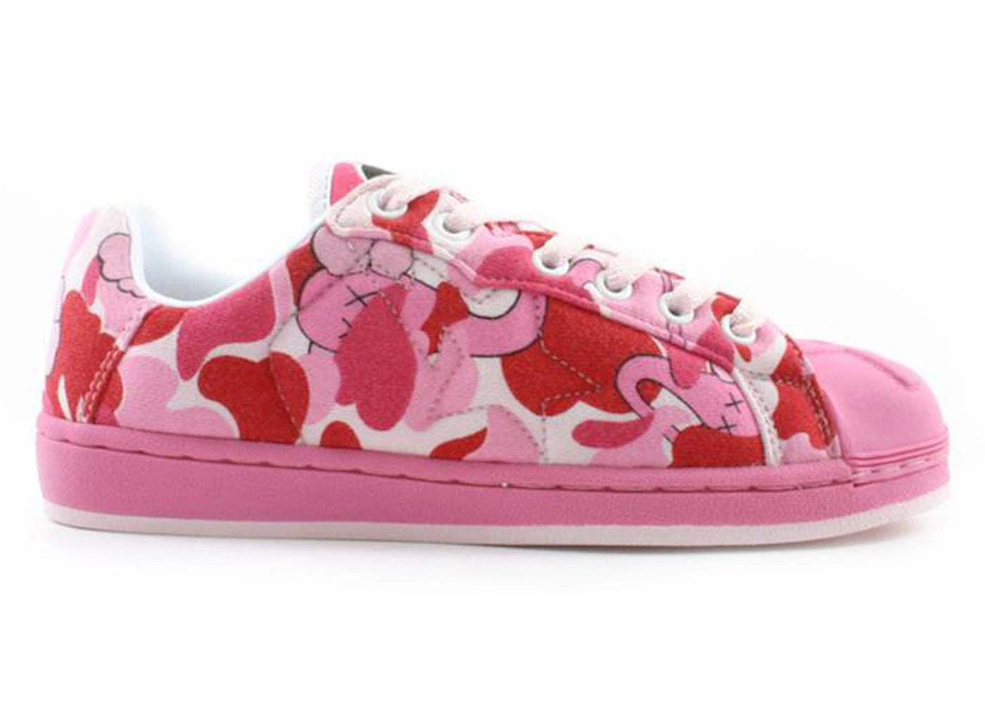 A Bathing Ape Skull Sta KAWS Pink Camo